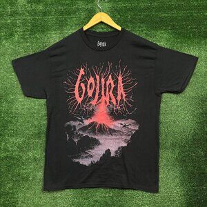 Gojira Magma Album Thrash Metal Band T-Shirt Size Large